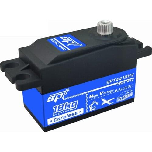 SPT Metal servo 13KG 18KG 20KG 30KG Metal Gear Hollow cup Digital Servo RC Car Drift 1:10 1:12 car Robot Arm Arduino