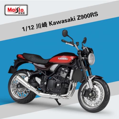 Maisto 1:12 Diecast Z900RS Z 900 RS Cafe High Simulation Vehicle Alloy Metal Motorcycle Road Racing Model