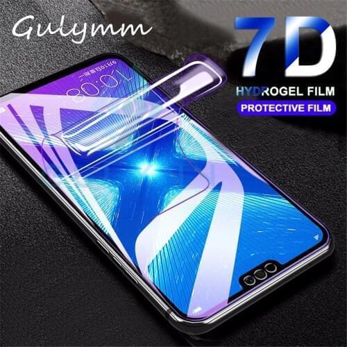 7D Soft Hydrogel Protective Film For Huawei P30 40 Lite Pro Screen Protector For Huawei Honor 8A 8X 8C 20 10 Lite Play P Smart