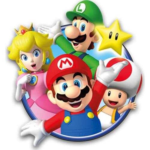 Carton Mario DIY Embroidery Cross Stitch 11CT Kits Craft Set Cotton Thread Printed Canvas Home Decoration Hot Sell Dropshipping