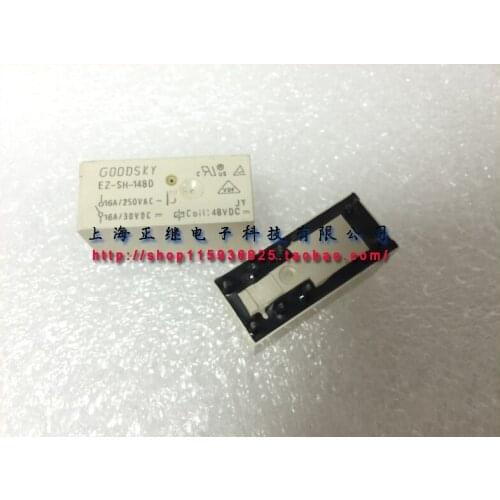 New and original Relays EZ-SH-148D 1 ON 1 OFF 16A 8 PIN 48VDC