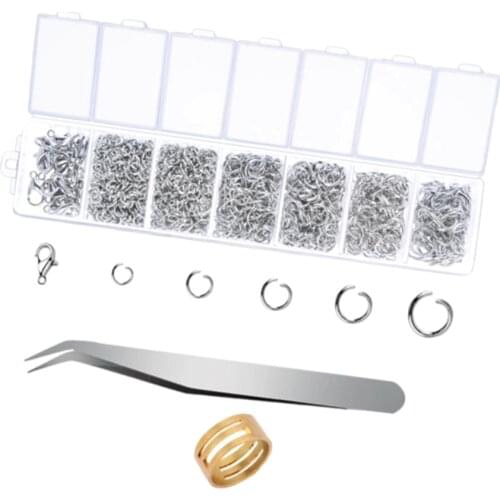 Jump Rings with Lobster Clasps Jewelry Pliers for Jewellery Making Supplies