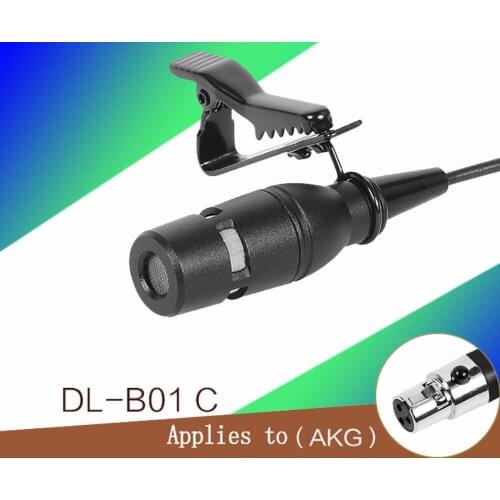 Flesh Color Mini XLR 3 Pins TA3F 3PIN Connector HeadWorn Headset Microphone Wireless BodyPack Transmitter