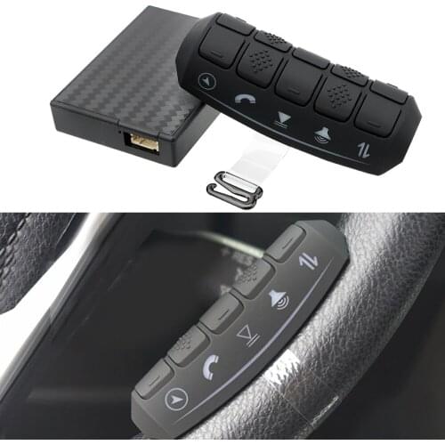 Universal Car Remote Controls Multifunction LCD Backlight Steering Wheel Button Wireless Controller Auto Radio DVD GPS Player