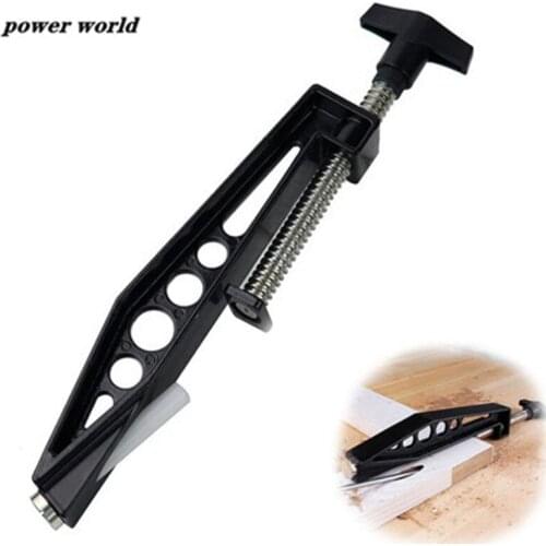 1Pcs Durable Oblique Hole Fixing Clamping Drilling Device Woodworking Clamp Clip Holder Woodworking Clamp Tool
