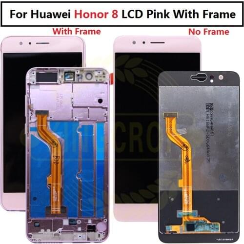 For Huawei Honor 8 LCD Display Touch Screen Digitizer Honor8 LCD For Huawei Honor 8 LCD With Frame FRD-L19 FRD-L09 Replacement