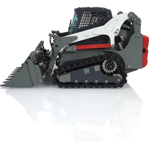 1/14 LESU RC Loader Hydraulic Aoue-LT5 Metal Tracked Skid-Steer Model W/ Lights for Gifts THZH1188-SMT2