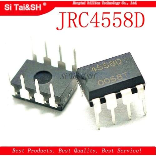 1pcs/lot JRC4558D 4558D 4558 DIP8