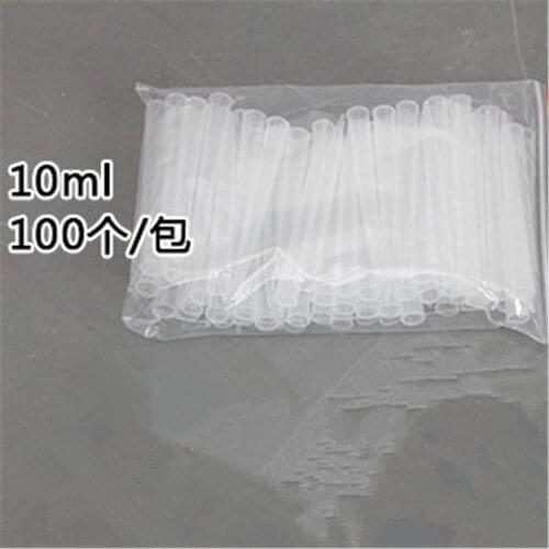 100pcs/lot 10ml disposable plastic pipette tips for Adjustable Micropipette Pipette