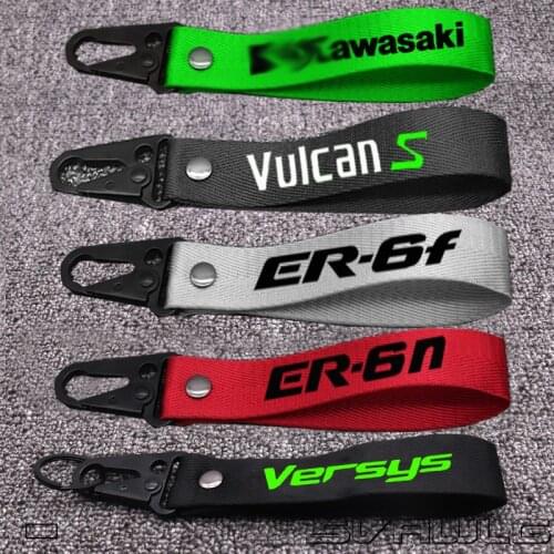 3D Motorcycle Key Holder Chain Collection Keychain For kawasakki ER6N ER6F VULCAN/S 650cc VN650 VERSYS 1000 650