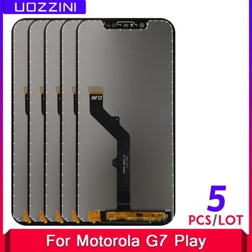 5 pcs/Lots LCD For Motorola Moto G7 Play/G7 Power/G7/G7 Plus XT1952 LCD Display Touch Screen Digiziter Assembly Repair Screen