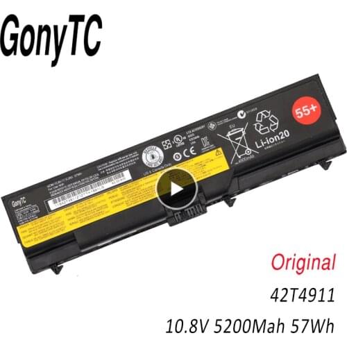 42T4911 10.8V 57WH Original T410 Laptop Battery for Lenovo ThinkPad 42T4911 42T4912 L410 L412 L420 L421 W510 L510 L520 L512 W520