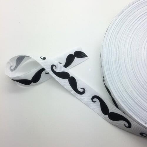 Free Shipping 5 Yards 3/4'' 20mm Wide Printed Grosgrain Ribbon Hair Bow/Christmas/wedding DIY Sewing ,#AD27