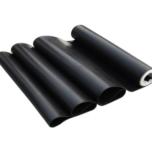 Black smooth Power Distribution Room non-slip 3m * 1m * 8mm 25KV High Voltage Insulation Pad Special Insulation Rubber sheets