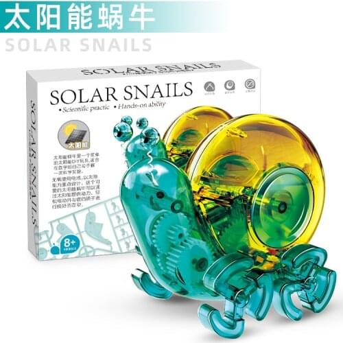 Toys Creative Snail Educational Toys Solar Orangutan Powered Robot Toys Science Kit Building Blocks Toys