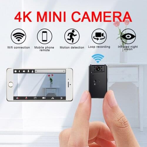 WiFi Mini Camera 1080P HD Wireless Remote Monitor 4K Camera Tiny IP Camera Video Recorder Micro Cam With Audio