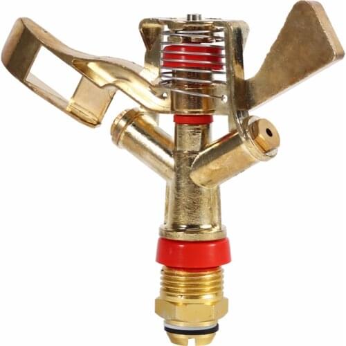 1/2 Inch Rotating Agricultural Irrigation Sprinklers Garden Micro Sprinklers System Brass Sprinkler Copper Irrigation Misting