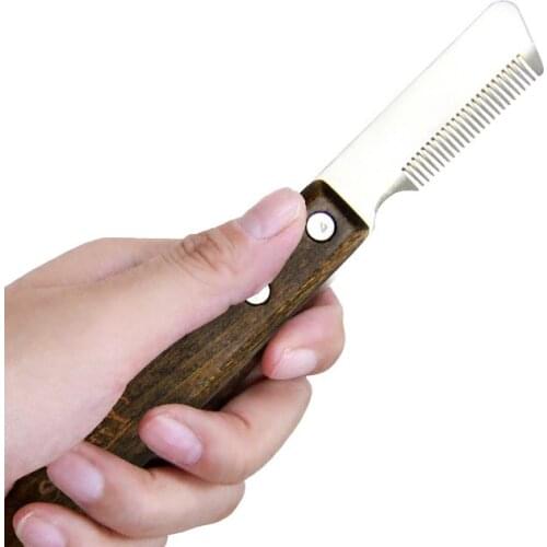 Dog Special beauty tools Wood Shaving comb For Pet Dog professional dog brush comb Hair removal dog fur comb