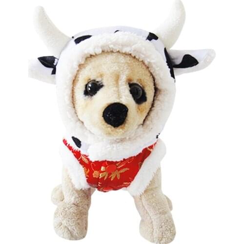 Cow Style Pet Dogs Hat Free Shipping By CPAM Cap For Dog Or Cat
