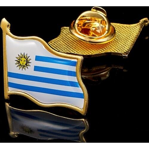 The Oriental Republic of Uruguay Of South America National Flag Badge Medical Lapel Pins