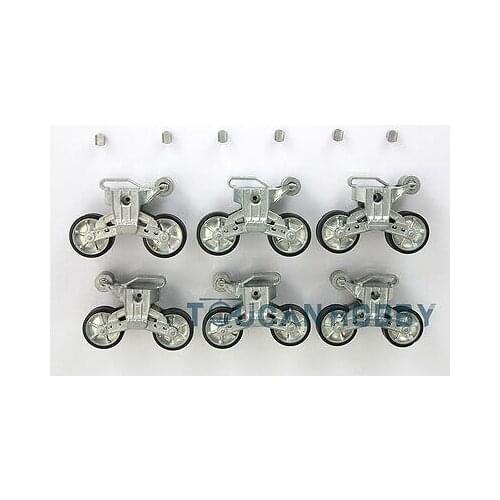 1/16 Scale Heng Long USA M4A3 Sherman RC Tank 3898 Metal Road Wheels TH00459-SMT4