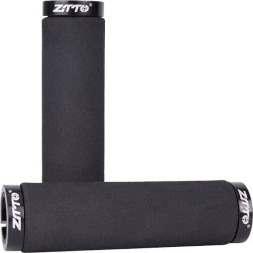 1Pair ZTTO sponge Durable Shock-Proof Anti-Slip Grips for MTB Mountain Bike Folding Bicycle Fixed Gear BMX with Bar Plug AG-36