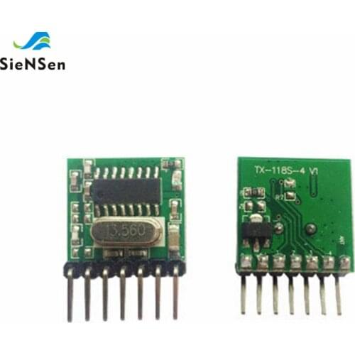 10Pcs/lot 1527 Learning Code Encoding Wireless RF Transmitter Module 315/433MHZ Miniature Four-button Remote Control PCBA