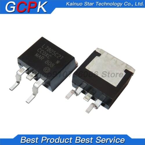 10pcs L7805C2T TO-263 L7805CD2T TO263 L7805 SOT L7805AC2T Three-terminal voltage regulator new