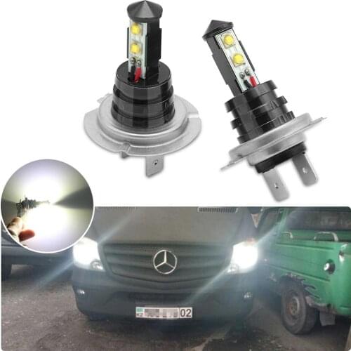 2 Pcs Car Bright Fog Light Bulb H7 H4 H8 HB3 Led Head Lamp For Kia Ceed Rio 3 4 Sportage Cerato Sorento Optima Picanto Sorento