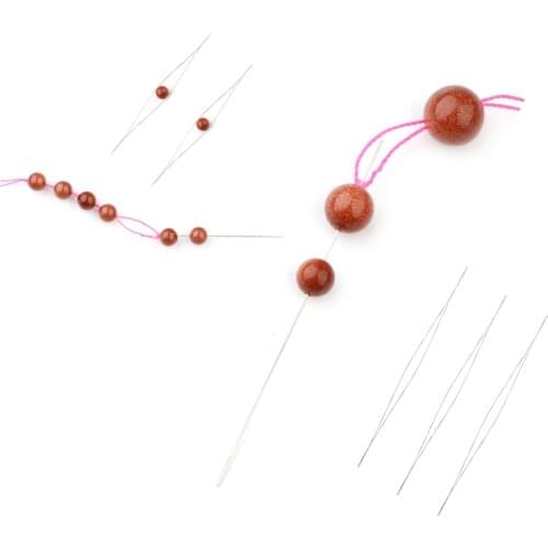 5pcs/lot Beaded Needle Pins Open Needles DIY Beads Bracelet Jewelry Tools Necklace Making Supplies Handmade Pins Accessories