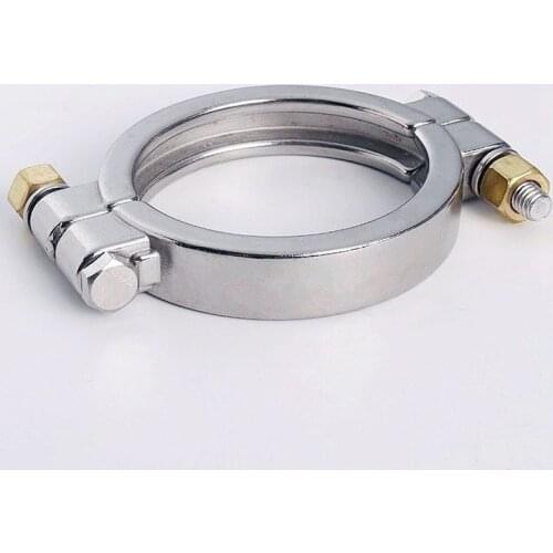 8"(203mm) OD217mm Sanitary High Pressure Tri Clamp Stainless Steel 304 Middle Type Ferrule Flange