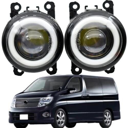 Car Styling For Nissan Elgrand Highway Star E51 2002-2010 Fog Light Fog Lamp H11 12V Halogen Fog Lights DRL fog lamps
