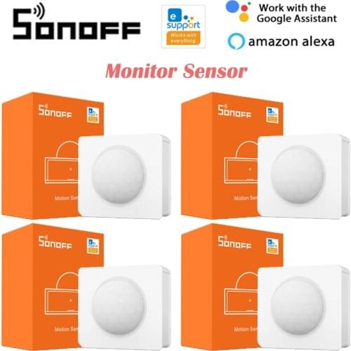 1-10PCS SONOFF SNZB-03 Zigbee Smart Motion Sensor Detector Remote Control eWeLink Smart Home Security Work With SONOFF ZBBridge