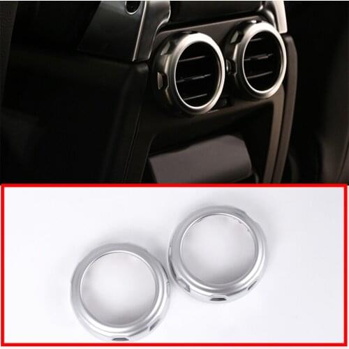 For 2009-2016 Land Rover Discovery 4/Range Rover Sport 2005-2013 Rear exhaust outlet decorative ring sticker Interior