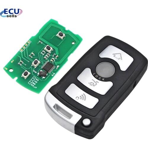 4 Button Smart Remote Key Fob With ID7944 Chip 315LP MHZ for BMW CAS1 7 Series CAS1