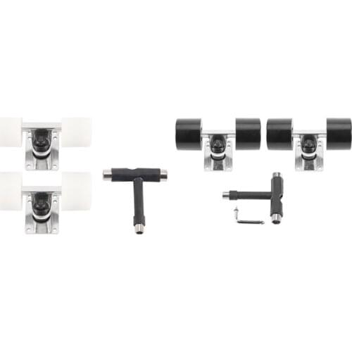 Mini Skateboard Truck 3.25inch Parts 60X45Mm ABEC 9 Bearing Kit Truck Wheels