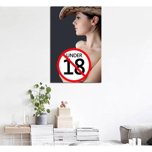 Beautiful Young Girl Sexy Model Photo Modern Wall Art Posters and Prints Canvas Painting Wall Pictures For Living Room Decor