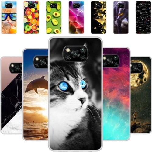 Soft TPU Case For Xiaomi Poco X3 Pro NFC Cover Silicone Protective Phone Cases for Poco X3 Pro X 3 Coque Fundas PocoX3 Shells