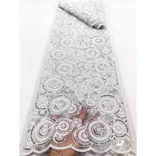 New product listing Exquisite bone rope thread sequin circle totem mesh embroidery, suitable for fashionable ladies' skirts