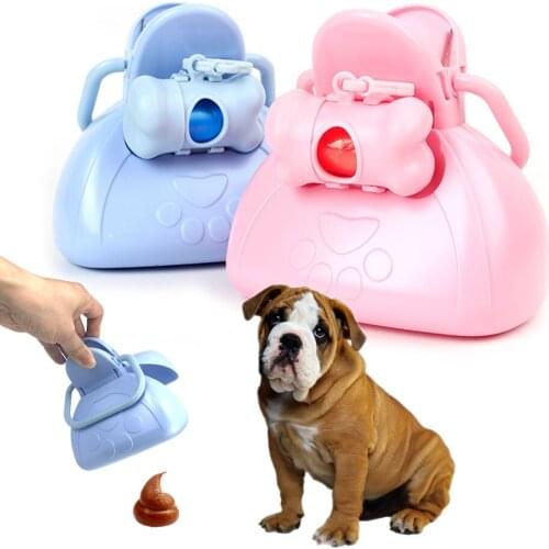 Plastic Pet Dog Pooper Scooper Dog Cleaning Poop Scoop Clean Pick Up Animal Waste Excreta Cleaning Tools Outdoor Pet Supplies
