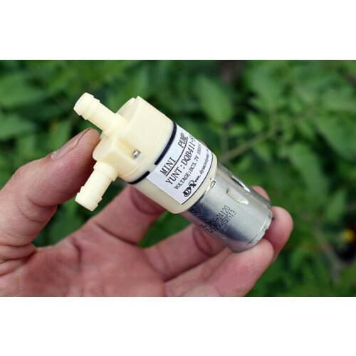 DC 3.7V Self Priming Pump Water ,Mini 370 Motor Diaphragm PumpSuction Pump, rotary vane vacuum pump