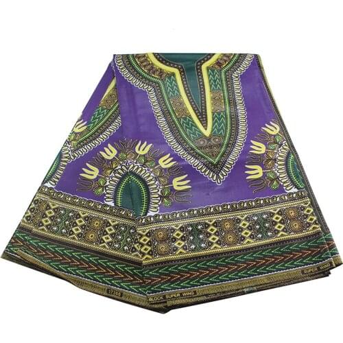 Ankara 100% Cotton Wax Prints Fabric Batik Guaranteed Real Wax High Quality 6 yards 2019 African Fabric For Party Dress