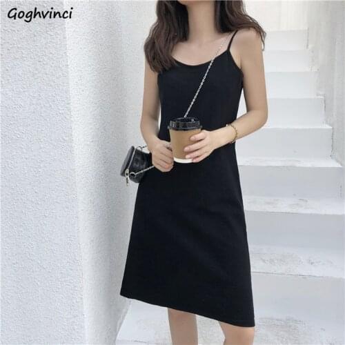 Sleeveless Dress Women Knitted Solid O-neck Comfort Elegant Fashion Casual Sexy Basic Empire Ulzzang Daily Summer Midi Dresses