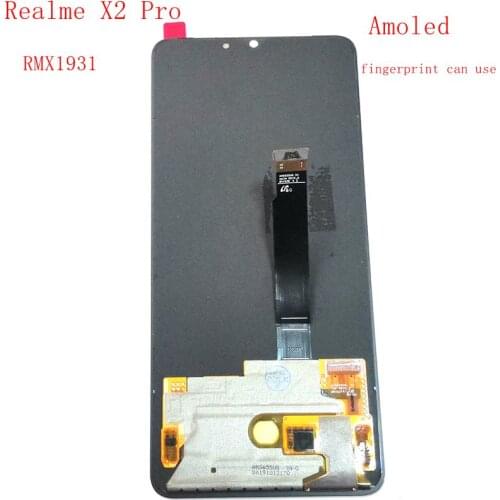 Original For Realme X2 pro RMX1931 Lcd screen digitizer touch glass mi note 10 pro full set x2pro Amoled