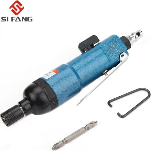 1/4 Inch Pneumatic Air Screwdriver Straight Hand Industrial 9000rpm Reversible Screw Driver Pneumatic Power Tools