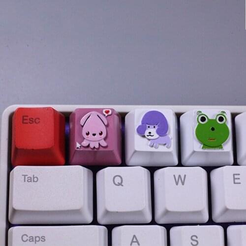 1pc Resin Key cap creativity Squid keycap for Cherry MX axis mechanical keyboard personality Cartoon keycaps