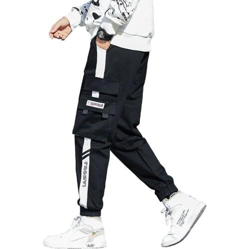 Big Pocket Mens Cargo Pants Streetwear Leisure Hip Hop Jogging Pants Male High Quality Novel New Sweatpants Pants Mens Trousers