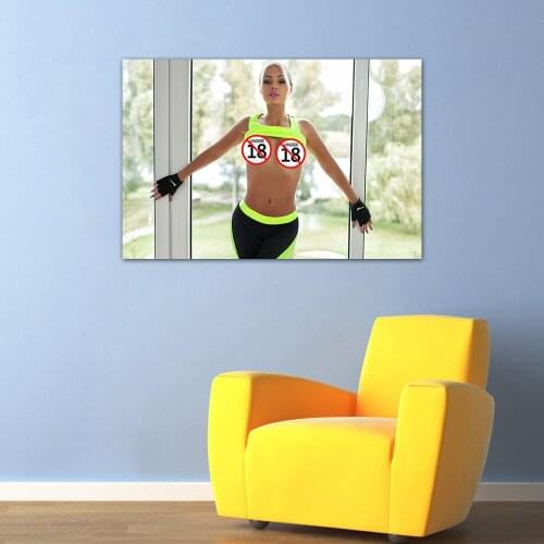 Hot Sports Girl Posters Home Decor Wall Art Canvas Painting Bedroom Decoration