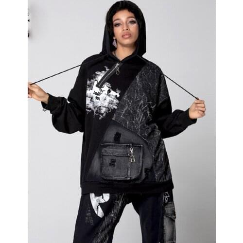 Женские толстовки с капюшоном Fairynatural China At AliExpress