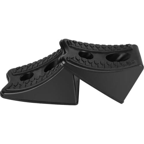 HOT!! Car Accessories Automobiles Anti-slip Block Rubber Car Tyre Slip Stopper Control Wheel Alignment Block Tire Support Pad